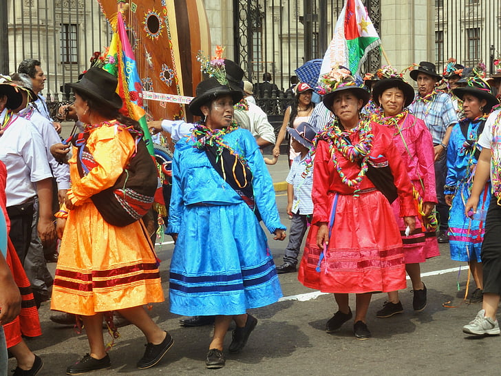 Peru, Lima, Jižní Amerika, barevné, Barva, cesta, exotické