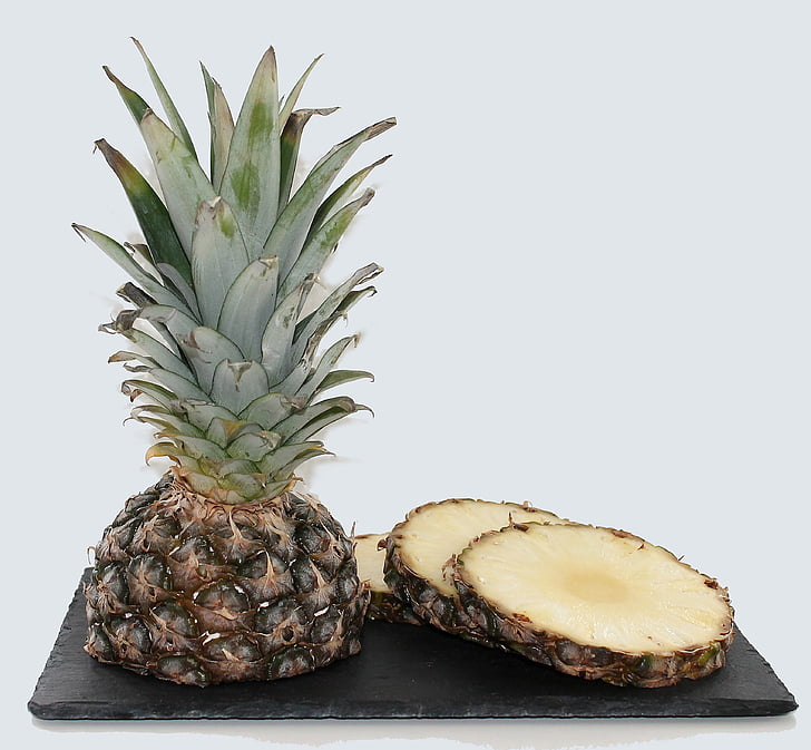 ananas, fruit, vruchten, voedsel, fruitschaal, Fitness, Slim