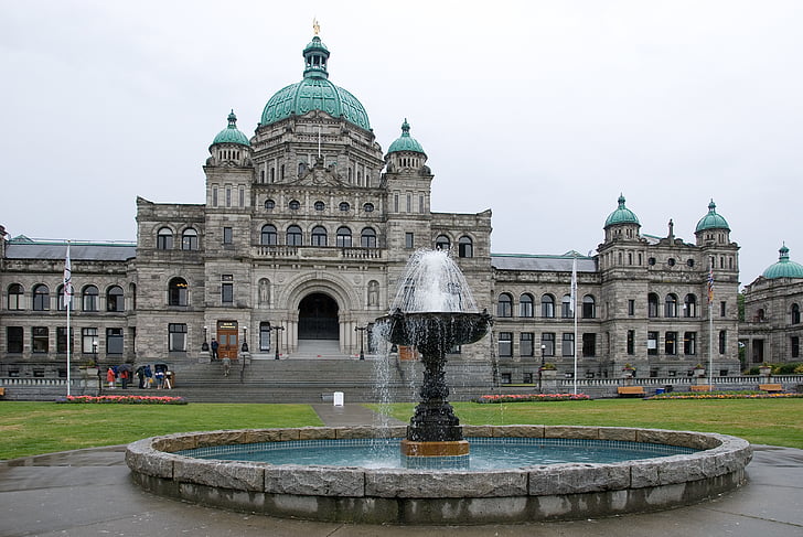 Canada, Vancouver, Palazzo del Parlamento, architettura, posto famoso, Europa, storia