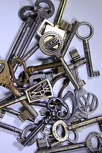 ключ, ключове, Златен ключ, ключодържател, ключодържател, стар ключ, кабинет ключ