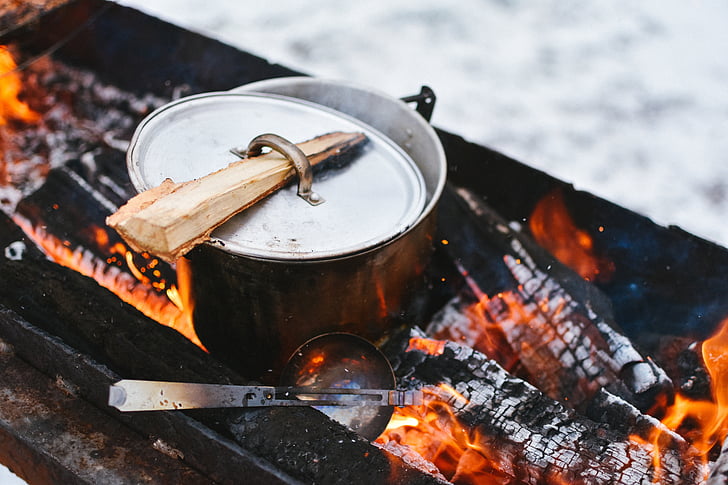 дървени въглища, въглища, готвене, вечеря, пламък, топлина, Горещи