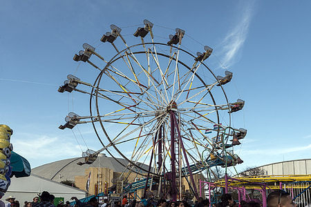 Ferris wheel, Big wheel, bánh xe quan sát, Carnival, đi xe, công viên giải trí, vui vẻ