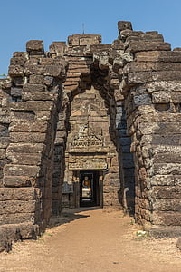Cambodja, Kampong cham, Khmer, Art, Temple, ruïna, religió