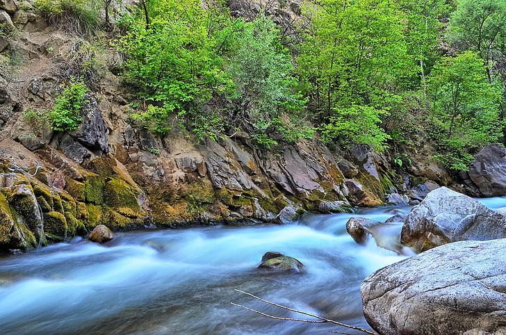 floden, landskap, Turkiet, naturen, grön, öppna luft, natur
