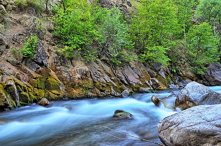 sông, cảnh quan, Thổ Nhĩ Kỳ, Thiên nhiên, màu xanh lá cây, mở máy, Natur