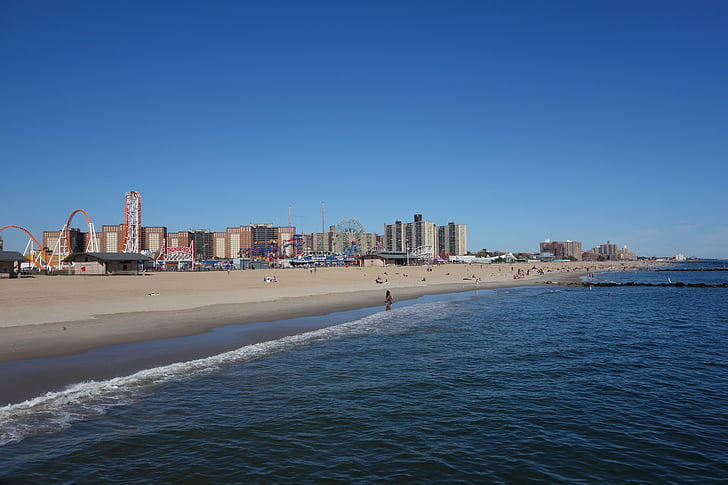 Coney island, New york, Brooklyn, plage