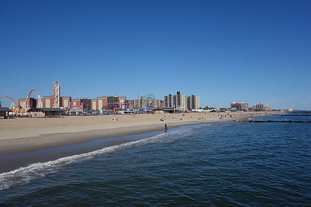 Coney island, New york, Brooklyn, Pantai