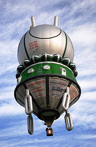 热气球, 气球, 天空, 热气球旅行, 燃烧器, 热气球乘坐, 开始