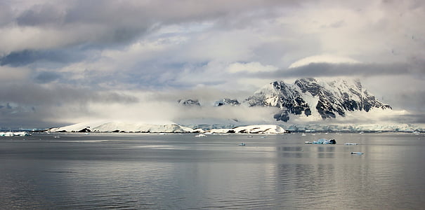Antártida, montañas, Geografía, Sur, tierra, hielo, montaña
