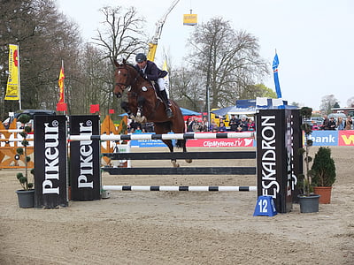 jump, obstacle, jumper, tournament, testing, show jumping, reiter