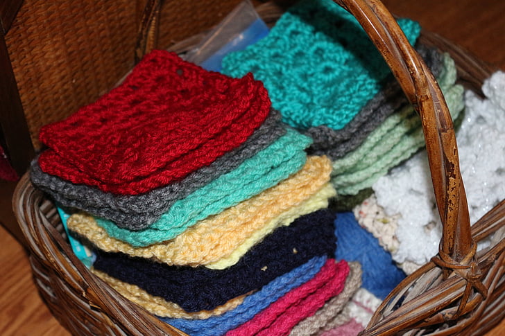 sợi, Crochet, móc, thủ công, sở thích, màu, dệt may