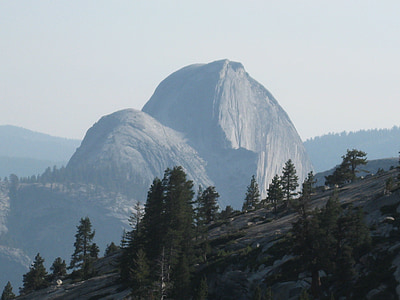 halfdome, Olmstead bodu, Yosemite, Kalifornia, hory, Rocky, Wilderness