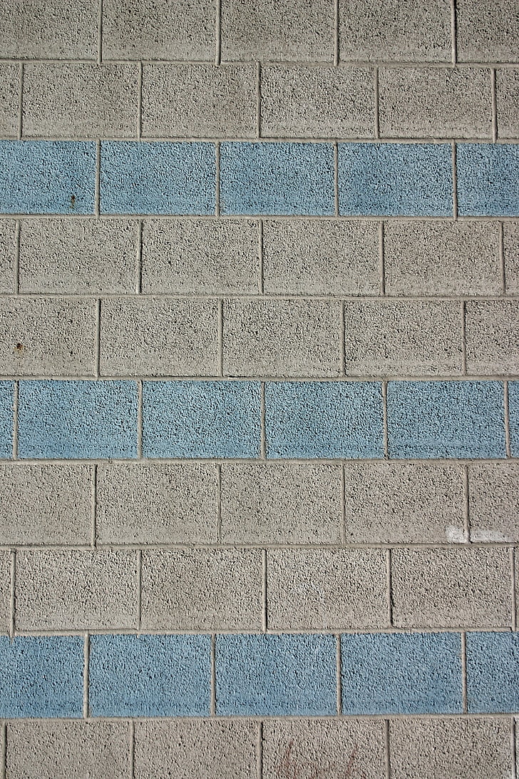 seina, taust, tekstuur, Hall, sinine, kiviseina, kivid