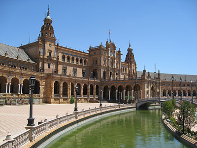 Plaza de espania, Andalúzia, Sevilla