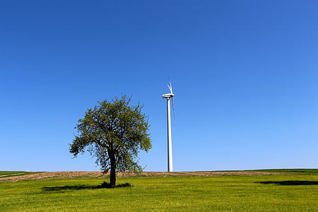 Windenergie, Windrad, Windräder, Energie, Wind, Umgebung, winkraft