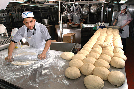 bakers, baking, bread, cook, food, kitchen, fresh