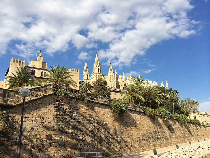 Palma, Cathedrale, napsütés