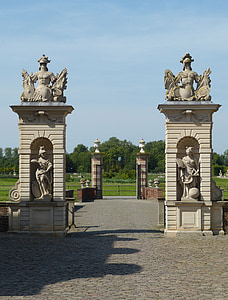 Nord-Kirchen, Münsterland, Schloss, Palast, historisch, Gebäude, barocke