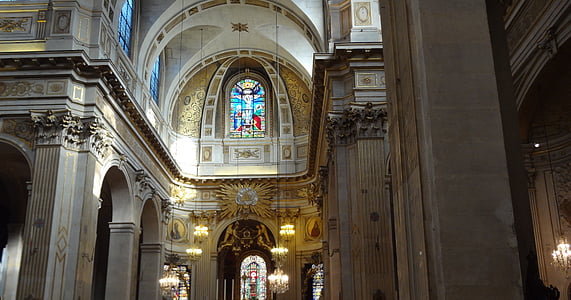 oltár, templom, São luís, Párizs