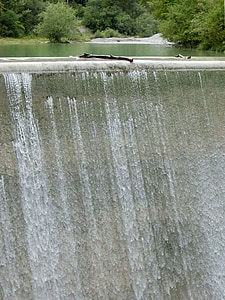 Weir, vodní energie, elektrárna, výroba energie, Dam, řeka, energii