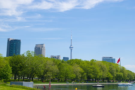 Toronto, Ontario, Canadà, Torre cn, ciutat, urbà, viatges