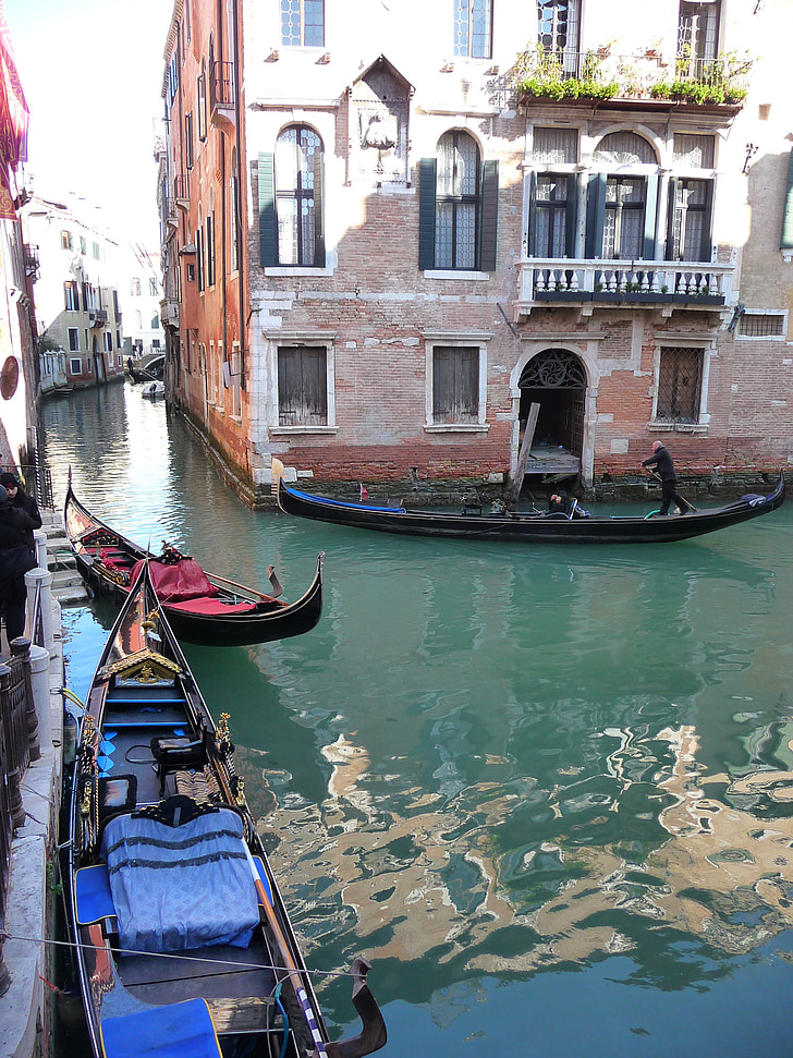 gondoler, Venezia, Italia