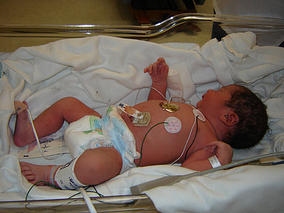 Bebe, hospital, médico, embarque de bebe, cuidados intensivos, recém-nascido, criança