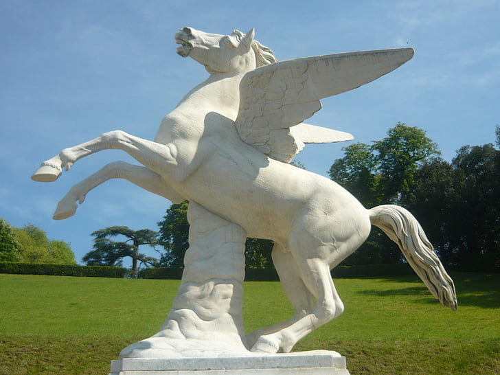 florence, italy, italian, statue, unicorn
