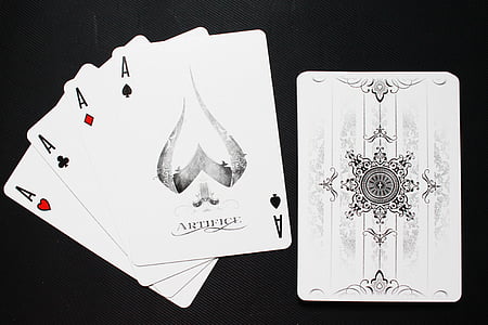 ACE, tarjeta, cartas Magic, tarjeta que juega, cubierta, ilusión de sionistas de, pedazo de Artie