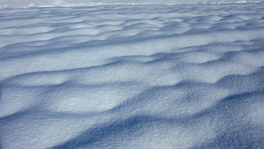 雪, ニュージーランド, 冬, 粉の雪, 雪の結晶, 雪に覆われました。, パターン