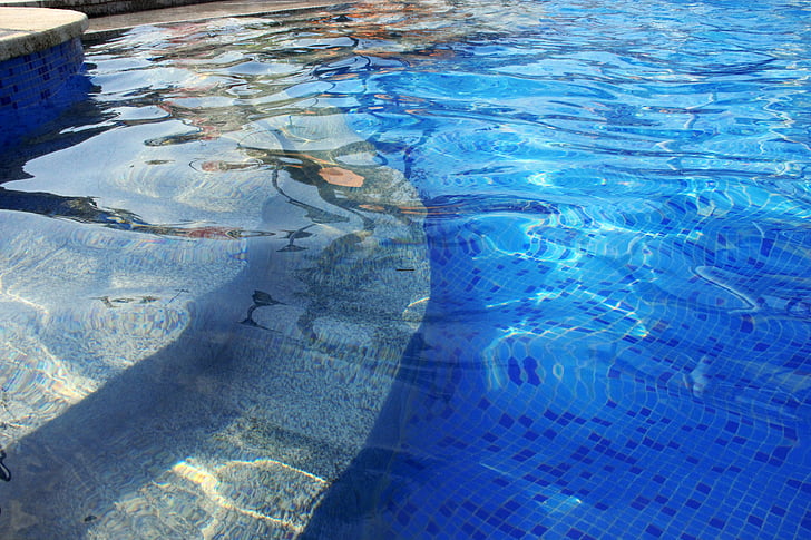 piscina, água, Verão, modo de exibição