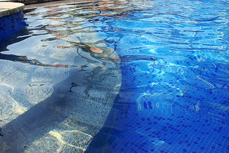 bazén, vody, letné, Zobrazenie