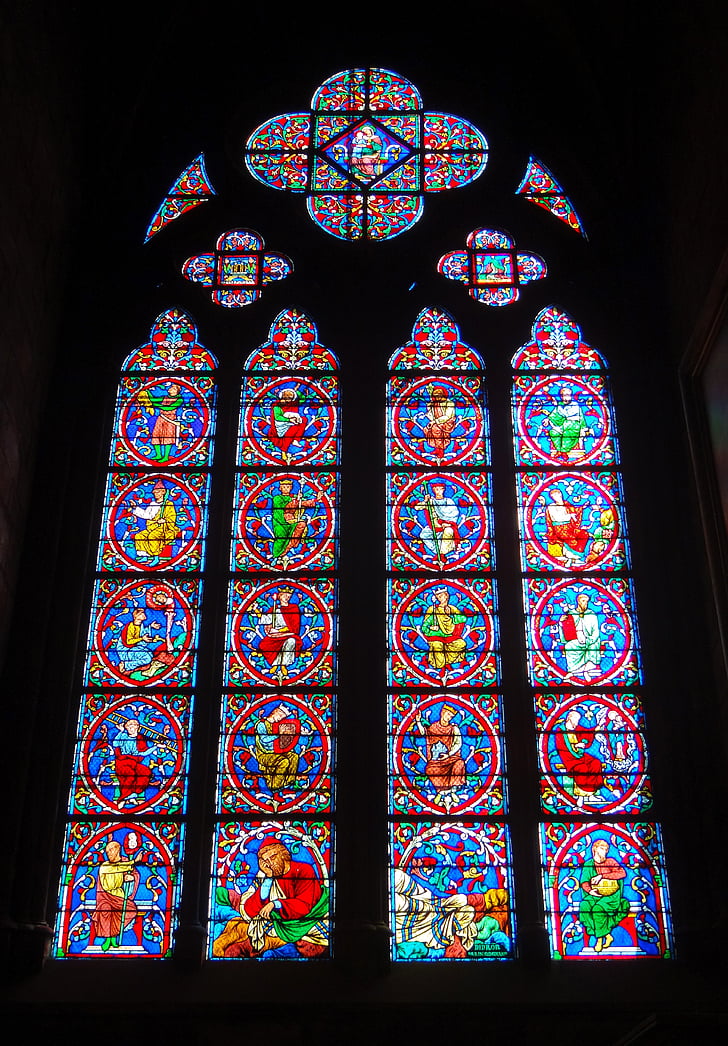 Παναγία των Παρισίων, Παρίσι, Γαλλία, Καθεδρικός Ναός, Νταμ, Νοτρ, Εκκλησία