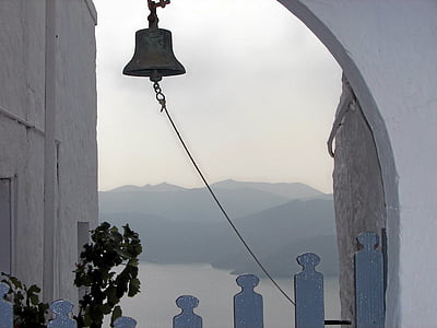 Kykladen, Milos, Glocke, Kapelle, Hellas, Griechenland