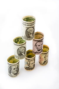 rahaa, dollari, talouden, taloudellisen pyramidi, luottojen, valuutta, liiketoiminnan