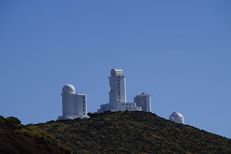 observatoriet på teide, Teide, izana, izana, Tenerife, Kanariøyene, astronomiske observatorium