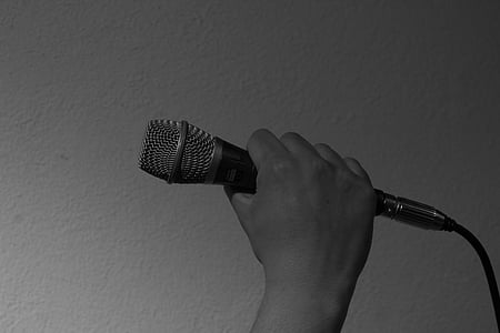 microphone, recording studio, music, singing, art