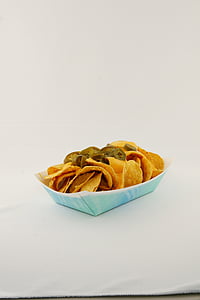 ost, nachos, meksikanske, tortilla, snack, saus, crunchy