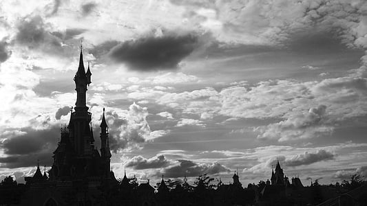 Castle, forlystelsespark, Disneyland, fantasy, parker, børn, morskab