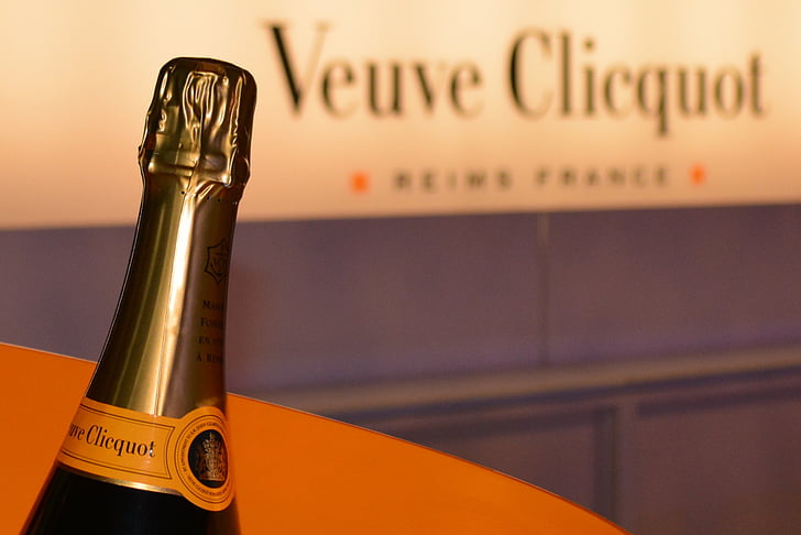 veuve clicquot, bottiglia di champagne, Champagne, lusso, Veuve cliquot, pubblicità, bere