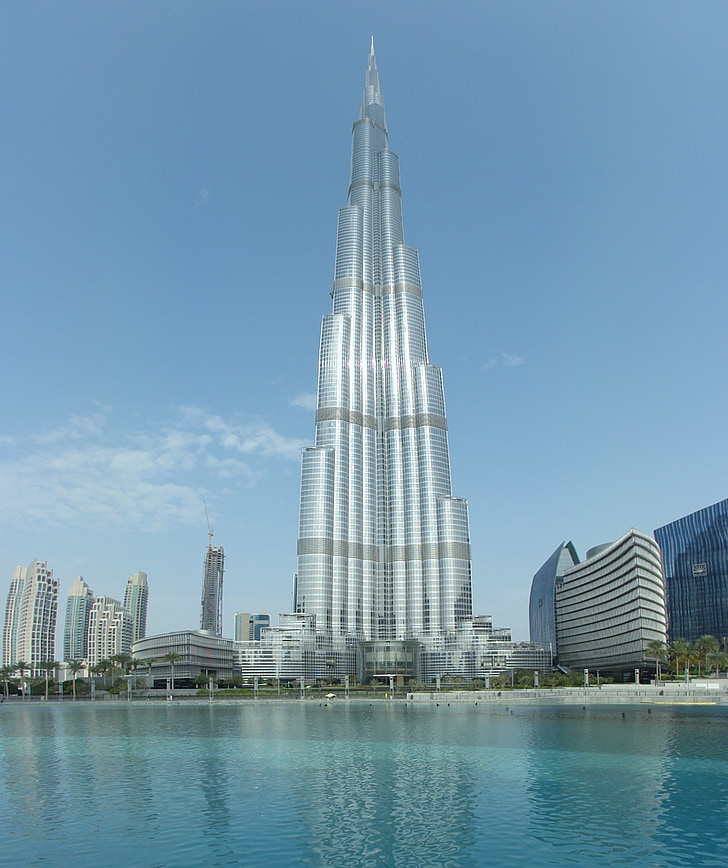 Dubai, Arabemiraten, arkitektur, Förenade Arabemiraten, skyskrapa, byggnad