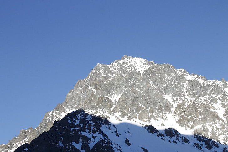 Hora, Cordillera, v Andách, Andes, Argentina, Horská krajina