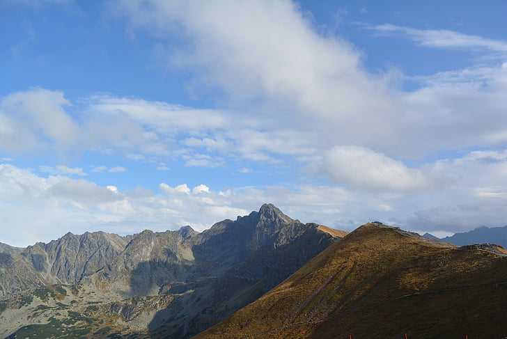 begravet, bjerge, landskab, polske Tatra, Mountain, natur, Høje Tatra