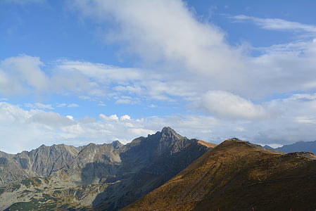 begraven, Bergen, landschap, Poolse Tatra, berg, natuur, de Hoge Tatra