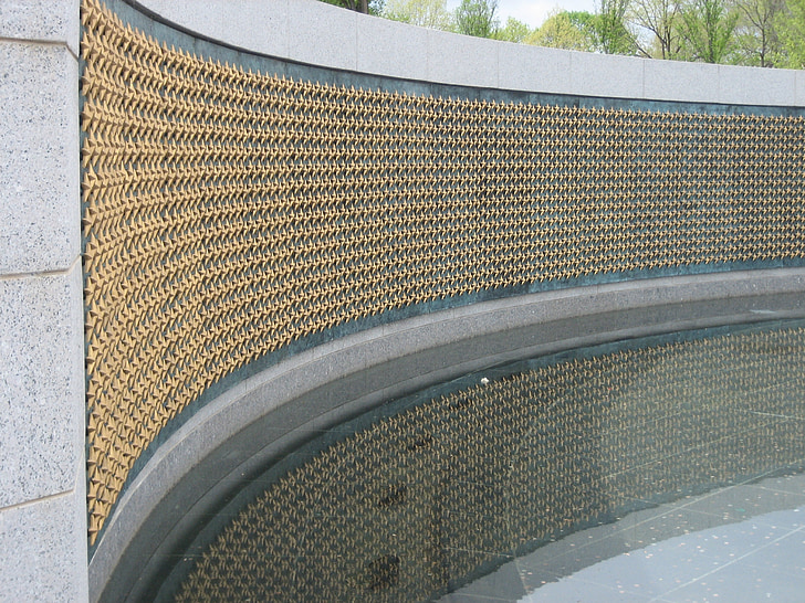 Washington dc, Mémorial de la seconde guerre mondiale, Honor, souvenirs, service militaire, guerre, Carol colman
