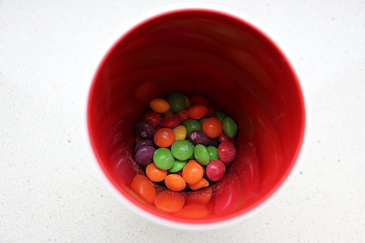 smarties, candy, colorful, chocolate lentils