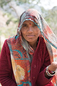 Kobieta, Jaipur, Indie, ludzie, rdzennej kultury, kultur, Azja
