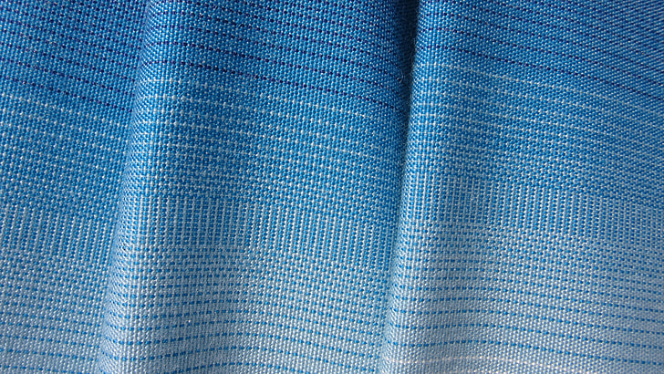 fabric, fold, stripes, blue, blautöne, tissue, parasol