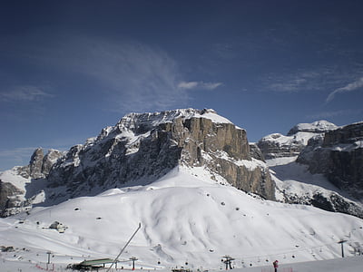 Sass pordoi, dolomita, Tirol del Sud, Fassa, Canazei, Itàlia, alpí