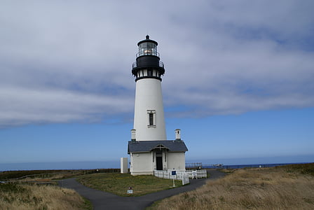 Deniz feneri, Oregon, Sahil, manzara, kıyı, tarihi, Emanet